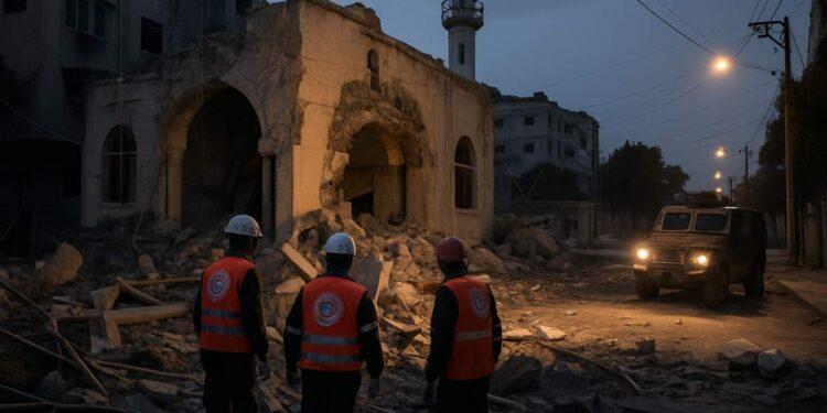 Gaza, raid israeliani colpiscono depositi di armi di Hamas