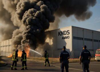 Incendio ed esplosione a Colleferro: stabilimento evacuato, indagini in corso