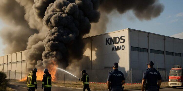 Incendio ed esplosione a Colleferro: stabilimento evacuato, indagini in corso