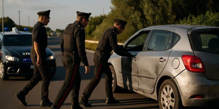 Inseguimento sulla Statale 554: auto rubata contro pattuglia, ferito un carabiniere