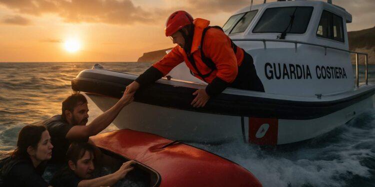 Interventi di soccorso in mare nel Foggiano: sei diportisti in salvo