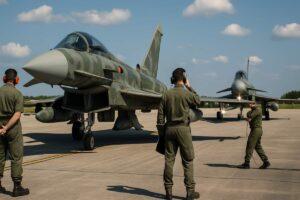 Italia, caccia intercettori in allerta rapida per la NATO