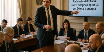 Italia chiede margini extra Ue per difesa ed energia