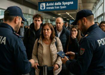 Italia sospende Schengen con la Spagna: tensioni e critiche