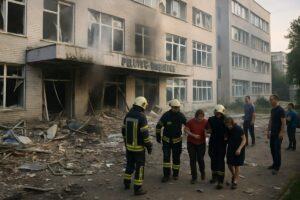 Kiev sotto attacco, missili russi colpiscono ospedale pediatrico
