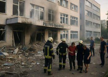 Kiev sotto attacco, missili russi colpiscono ospedale pediatrico