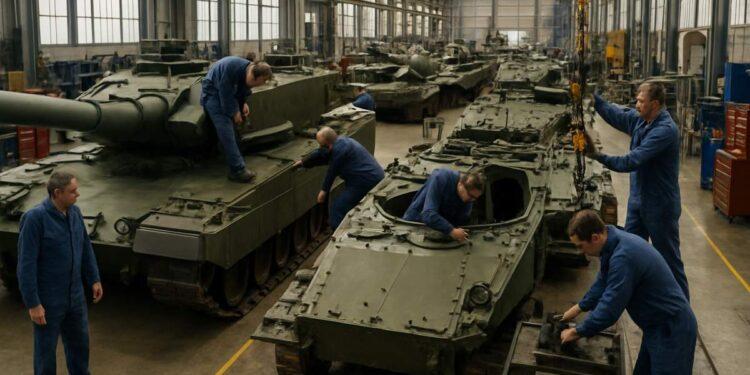 Leonardo Rheinmetall, 3,4 miliardi per carri armati italiani
