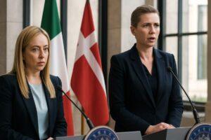 Meloni e Frederiksen: stretta sui flussi migratori