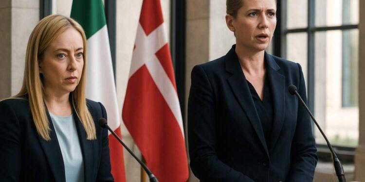 Meloni e Frederiksen: stretta sui flussi migratori