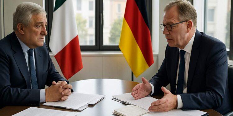 Migranti, dialogo Italia-Germania: Tajani e Wadephul discutono di sicurezza