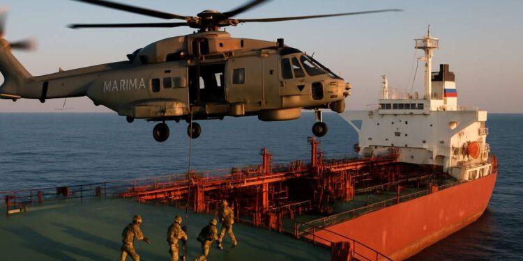 Operazione nel Mediterraneo: Italia abborda petroliera russa