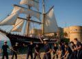 Palinuro a Taranto, la nave scuola ai Giochi del Mediterraneo