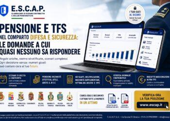 Pensione e TFS nel comparto Difesa e Sicurezza
