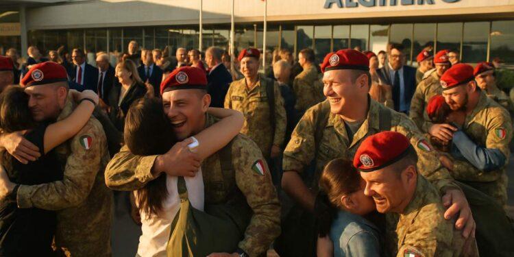 Rientro scaglionato per la Brigata Sassari dopo la missione in Libano