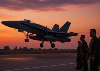 Romania, F-18 NATO abbatte drone vicino al confine ucraino