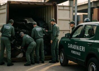 Scoperto traffico illecito di rifiuti pericolosi verso l'Africa