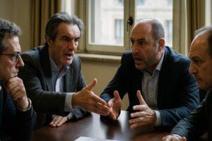 Tensioni nella Lega lombarda: Fontana e Romeo sfidano Salvini