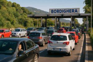 Traffico intenso nel Ponente: inizia l'esodo d'agosto