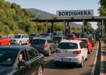 Traffico intenso nel Ponente: inizia l'esodo d'agosto