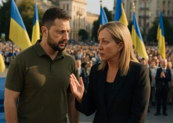 Ucraina, 35 anni di indipendenza: Zelensky e Meloni ribadiscono il sostegno