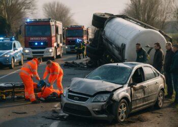 Alessandria, incidente mortale sulla Statale 211: un giovane perde la vita