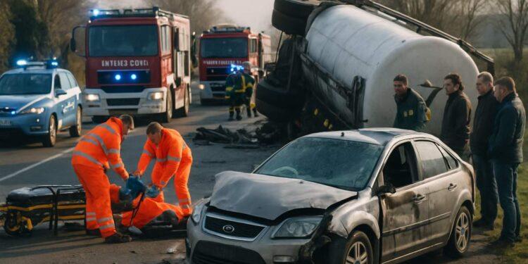 Alessandria, incidente mortale sulla Statale 211: un giovane perde la vita