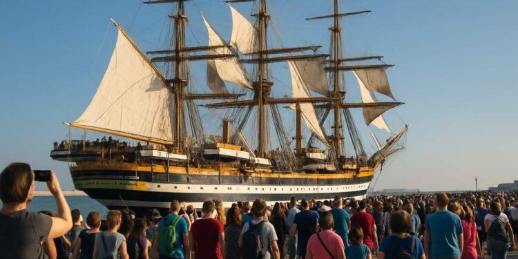 Amerigo Vespucci, tappa a Cagliari: attesi 10.000 visitatori