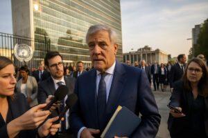 Assemblea ONU, Tajani rappresenterà l'Italia al posto di Meloni