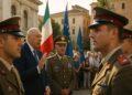 Brigata Sassari, rientro dal Libano: cerimonia con Crosetto e Portolano