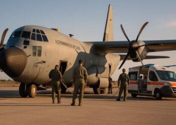C-130J Aeronautica Militare, volo urgente da Bari a Padova