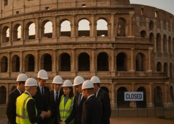 Colosseo, sette indagati per la morte dell'operaio Moretti
