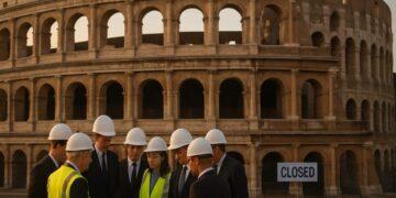 Colosseo, sette indagati per la morte dell'operaio Moretti