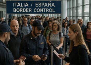 Controlli Italia-Spagna, 500.000 passeggeri monitorati ad agosto