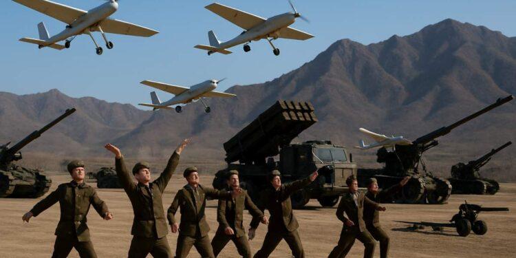 Corea del Nord, esercitazione con droni e missili a settembre