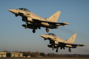 Eurofighter italiani in azione, intercettati jet russi in Lituania