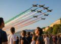 Frecce Tricolori, addio agli MB-339: ultima esibizione a Salerno