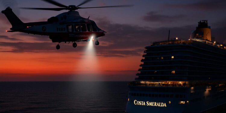 Guardia Costiera, evacuazione medica dalla Costa Smeralda