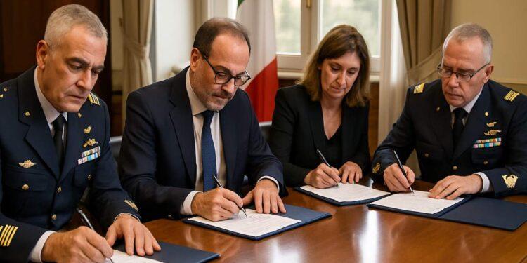 INPS e Aeronautica Militare, accordo per il Polo nazionale