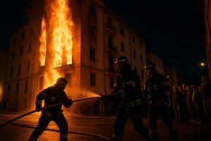Incendio a Lucca, due morti e tredici feriti in un condominio