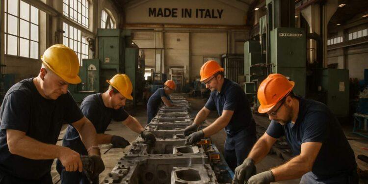 Istat, produzione industriale italiana in crescita a luglio