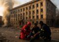 Kyiv, attacco russo colpisce SBU: feriti e danni diffusi
