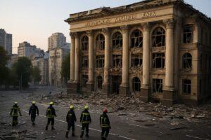 Kyiv sotto attacco: missili e droni russi colpiscono la capitale
