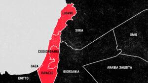 Mappa-Gaza-Libano