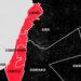 Mappa-Gaza-Libano