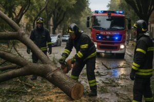 Marche, allerta arancione per temporali: disagi e feriti