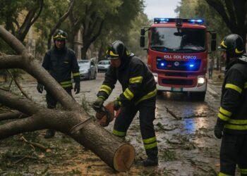 Marche, allerta arancione per temporali: disagi e feriti