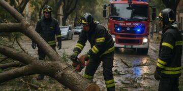 Marche, allerta arancione per temporali: disagi e feriti