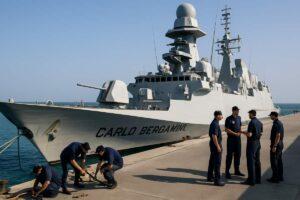 Marina Militare, missione a Bab el-Mandeb per proteggere i mercantili italiani