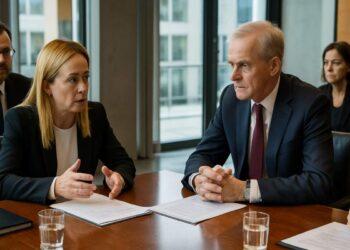 Meloni a Oslo, focus su difesa ed energia con Støre