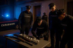 Misilmeri, blitz antidroga: crack tra caramelle e armi in casa